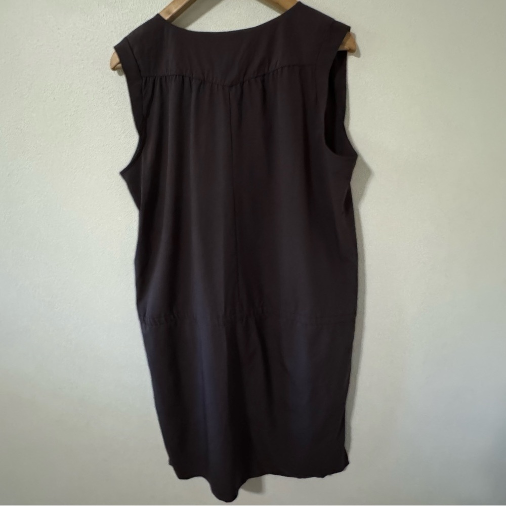 Indygena Burok Dress Brown Sleeveless Active Performance Travel X-Large - Picture 3 of 10